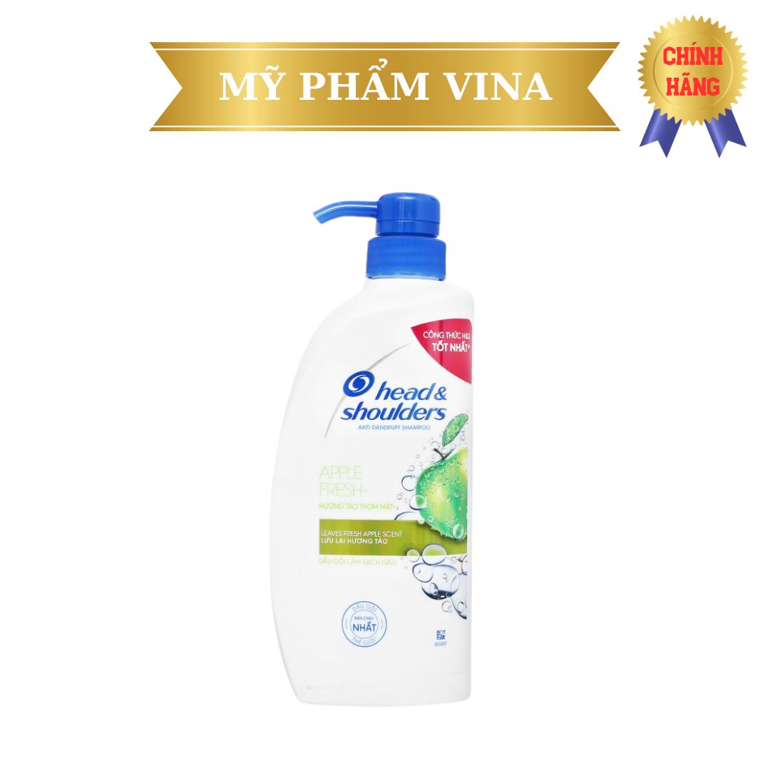 Dầu gội sạch gàu Head & Shoulders hương táo thơm mát 650ml