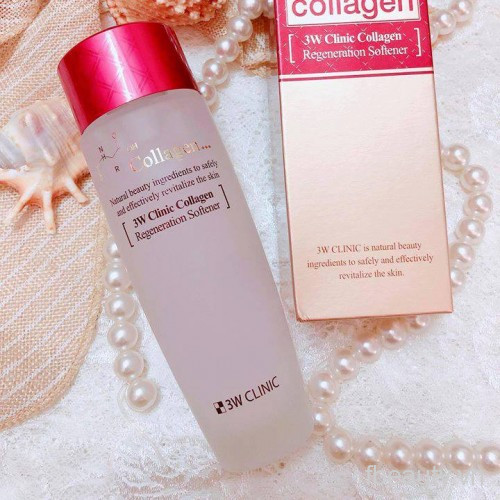 Nước hoa hồng collagen 3w clinic Regeneration Softener 150ml – Hàn quốc