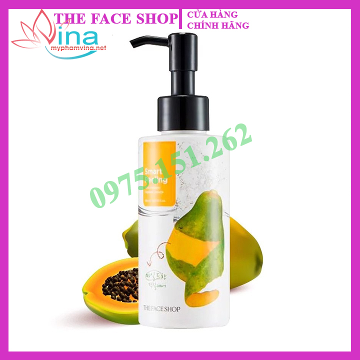 Gel Tẩy Tế Bào Da Chết Đu Đủ The Face Shop Smart Peeling Mild Papaya 150ml 1