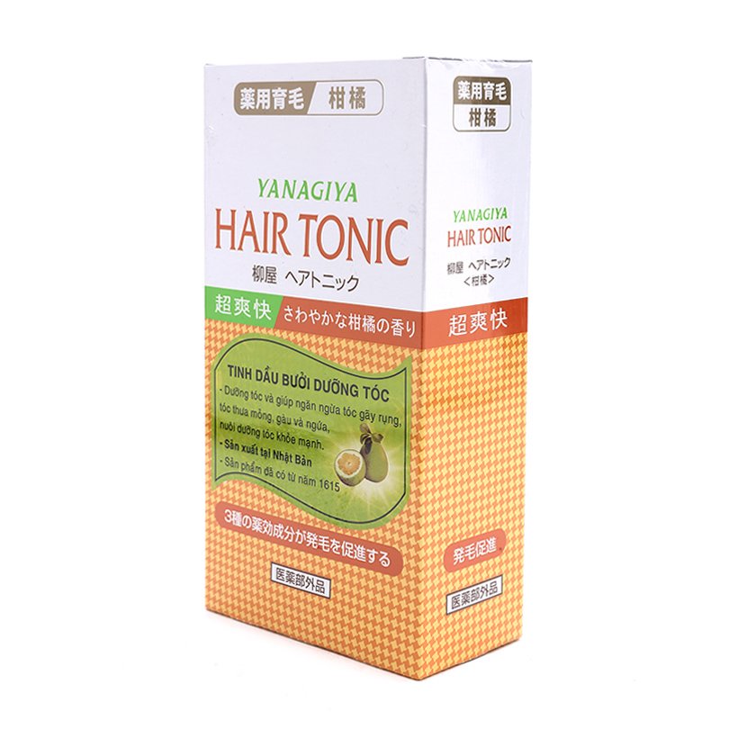Tinh dầu bưởi dưỡng tóc Yanagiya Hair Tonic Citrus 240ML 1