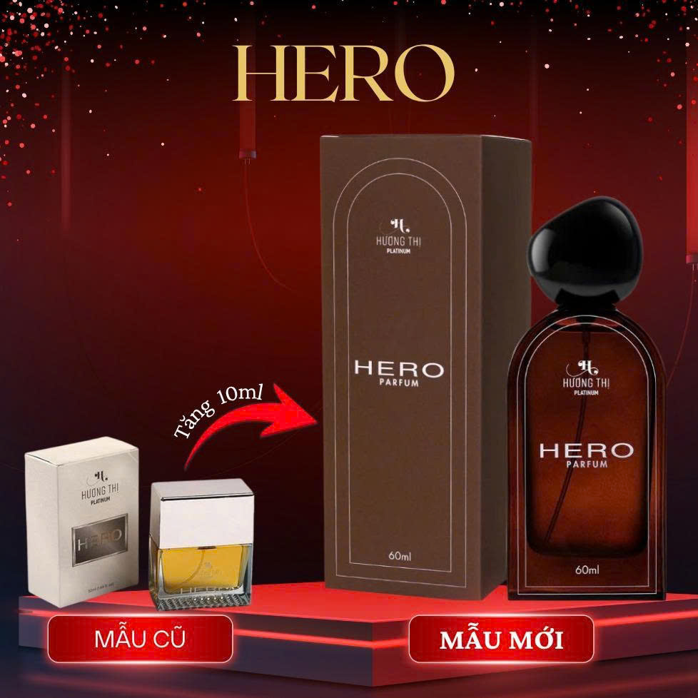 NƯỚC HOA NAM HERO HƯƠNG THỊ CAO CẤP 50ML 1