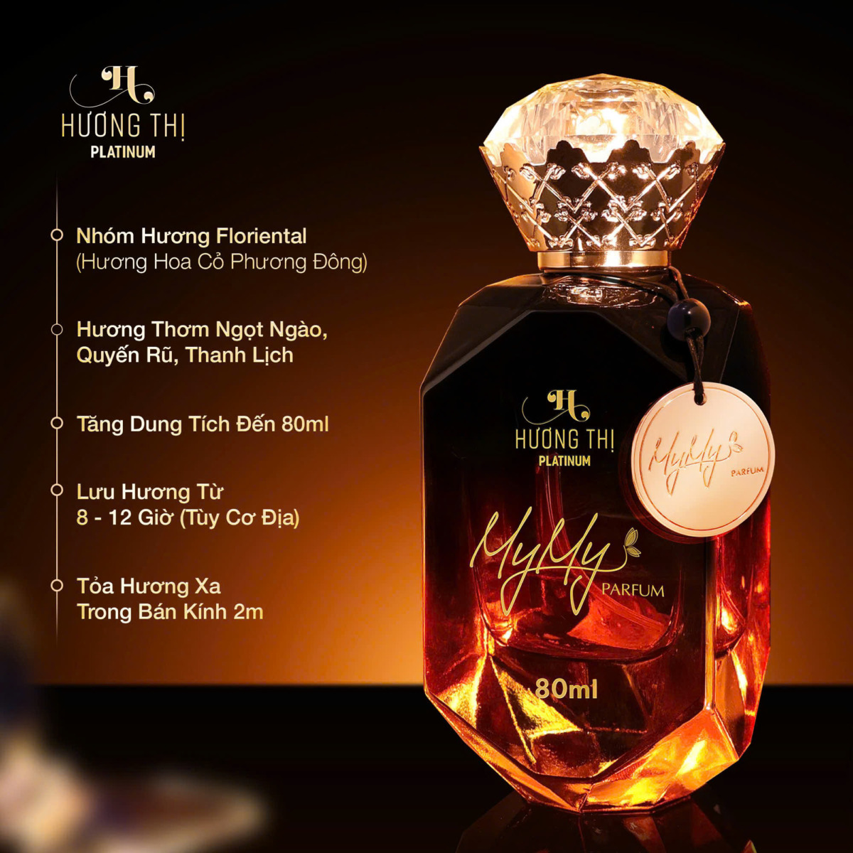Nước Hoa Nữ Mymy Hương Thị 80ml (Mới 2025) 2