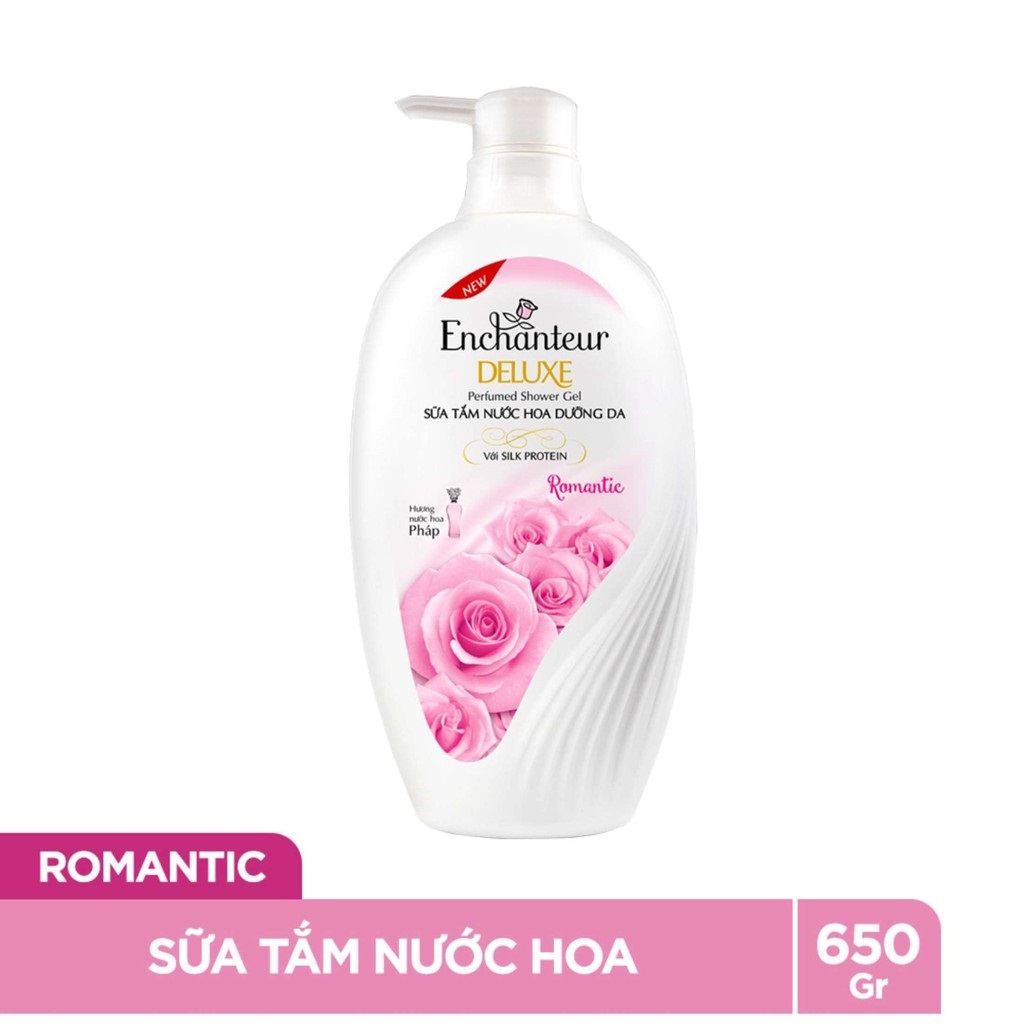 Sữa Tắm Nước Hoa Enchanteur Romantic 650g 2