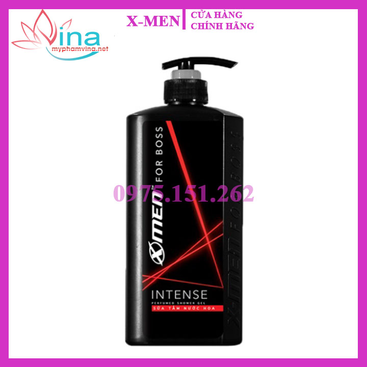  Sữa tắm nước hoa XMen For Boss Intense 650g - Mùi hương trầm đầy nội lực 1