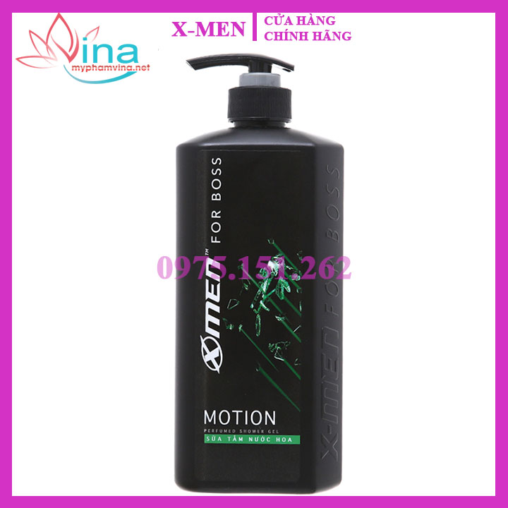 Sữa tắm Nước hoa XMen For Boss Motion 650g - Mùi hương năng động phóng khoáng 2