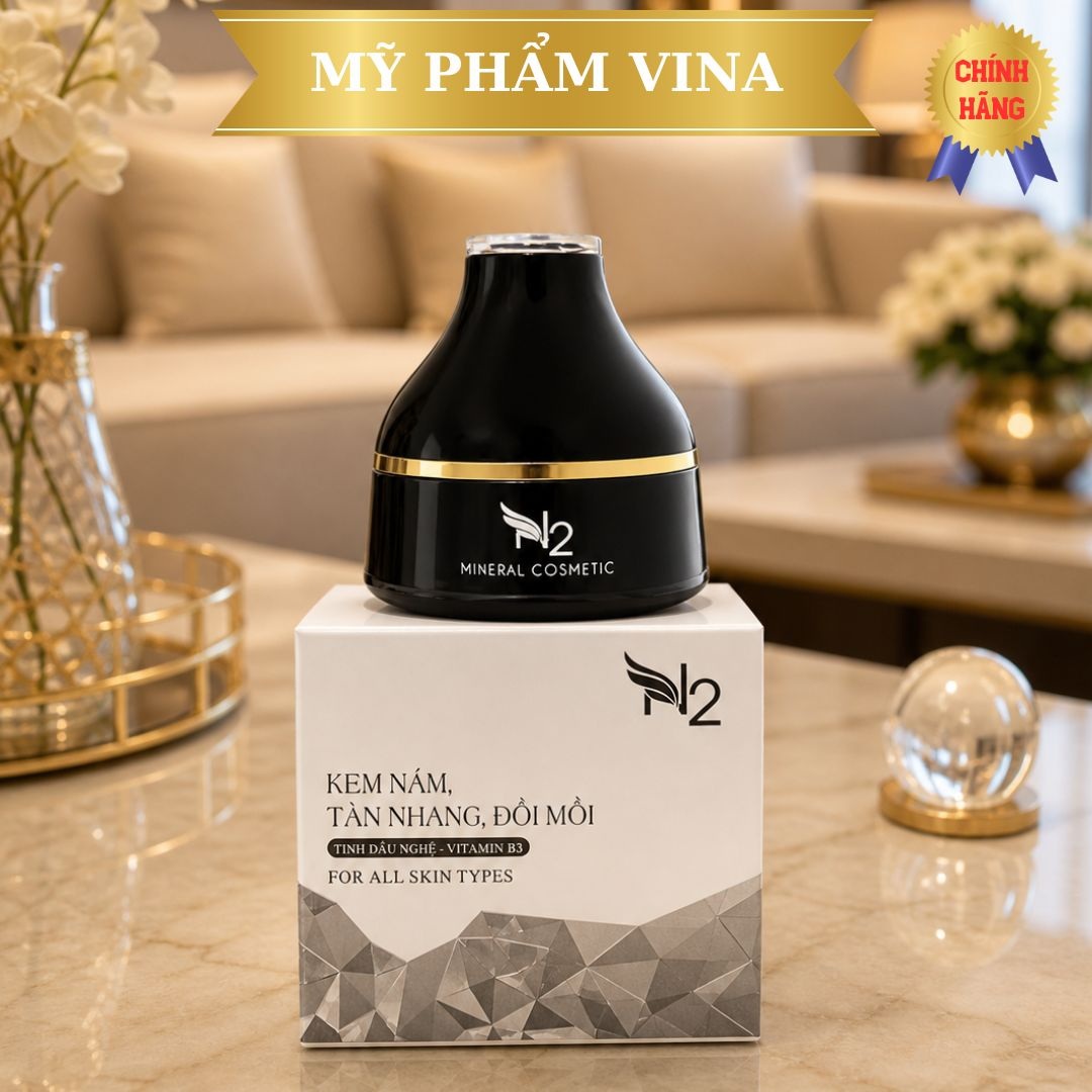 KEM N2 COSMETIC NÁM TÀN NHANG ĐỒI MỒI TRẮNG DA 18g (N1) 1