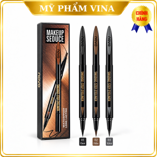 Chì Kẻ Mày 2in1 NoVo Makeup Seduce (KẺ MÀY + KẺ MẮT)