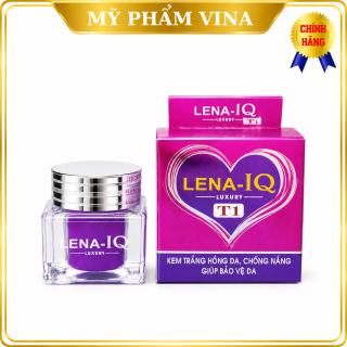 Kem LENA-IQ T1 LUXURY dưỡng trắng - Hồng da - Chống nắng - Lão hóa - Bảo vệ da 15g