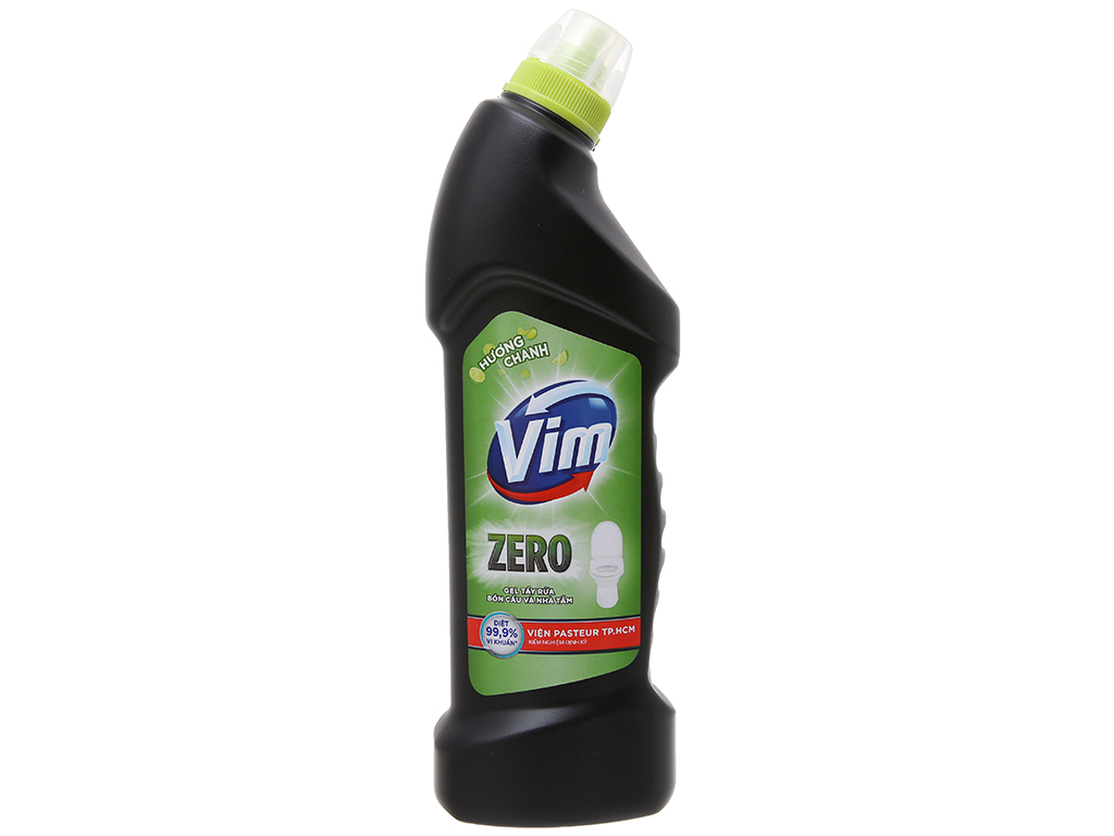 Nước tẩy bồn cầu VIM Zero hương chanh 750ml 2