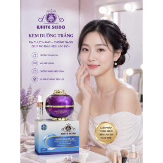 Kem White Seido đa chức năng dưỡng trắng chống lão hóa, chống nắng 16gr