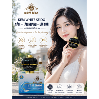 KEM WHITE SEIDO SẠCH NÁM TÀN NHANG ĐỒI MỒI 16GR