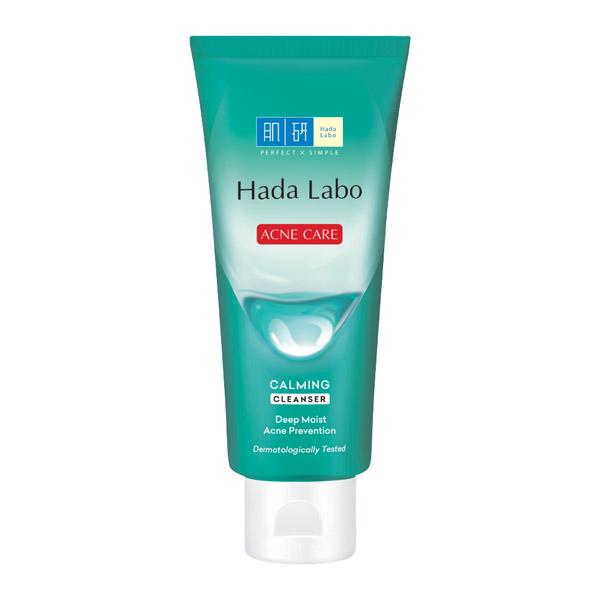 Kem rửa mặt Hada Labo Acne Care Calming Cleanser cho da mụn, nhạy cảm - 100ml 1