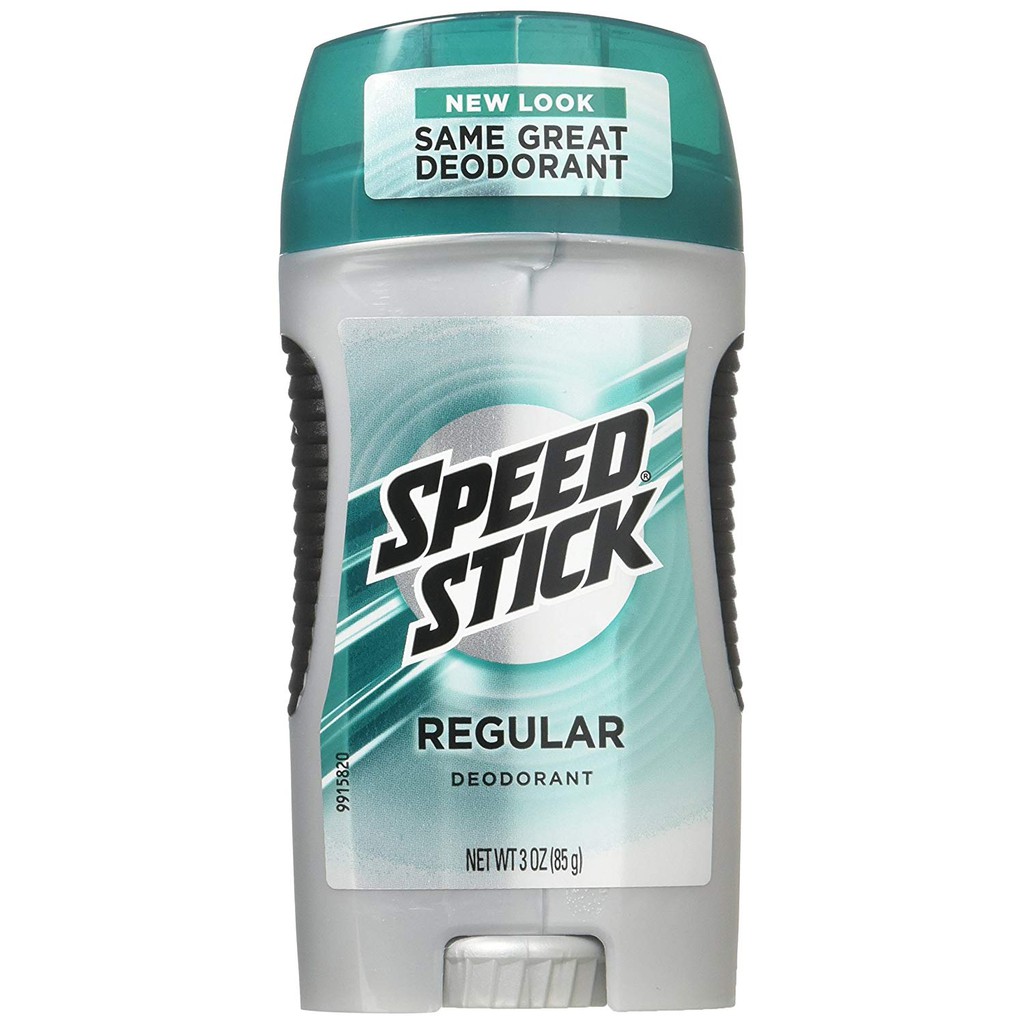 Lăn khử mùi nam dạng sáp Speed Stick Deodorant Regular for Men Aluminum Free 85g (Mỹ) 2