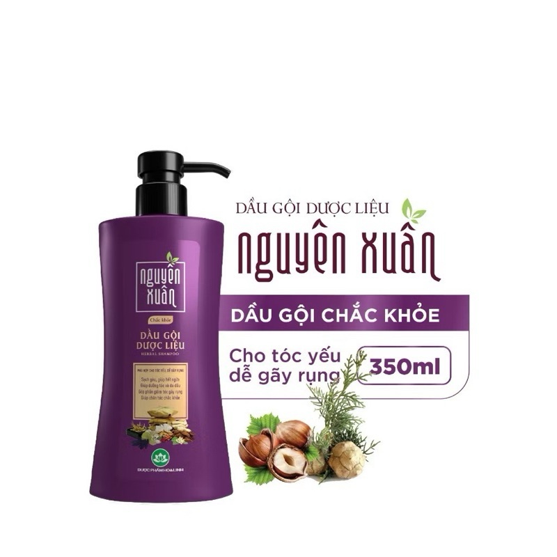 Dầu gội dược liệu Nguyên Xuân chắc khoẻ 450ml 1