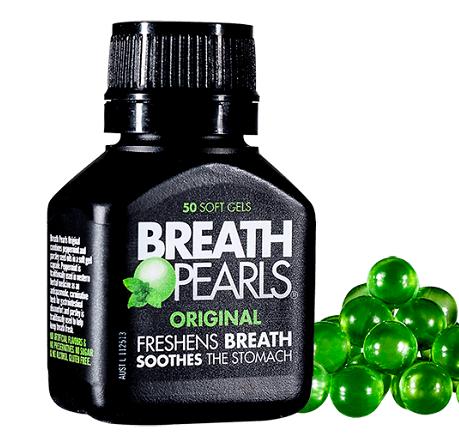 Viên uống thơm miệng Breath Pearls hộp 50 viên 1