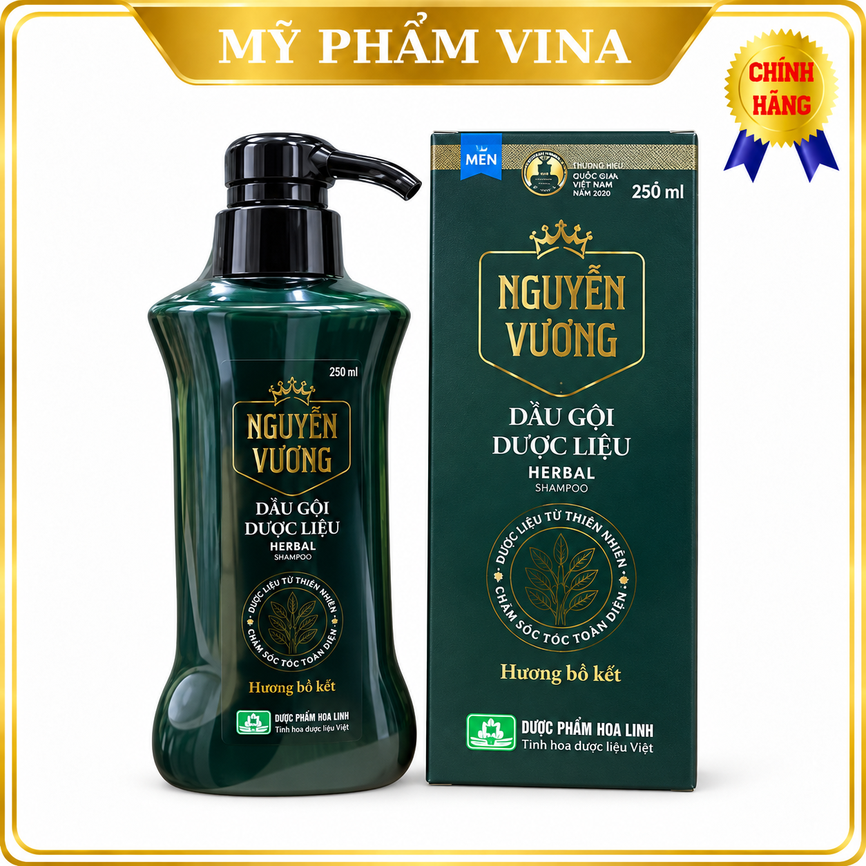 DẦU GỘI DƯỢC LIỆU NGUYÊN VƯƠNG LỊCH LÃM 250 ml 1