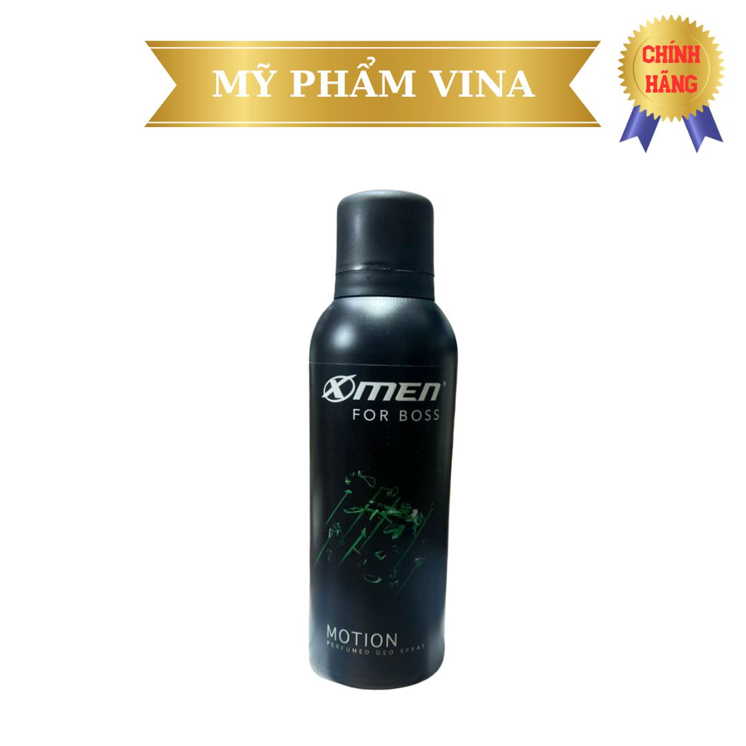 Xịt Khử Mùi XMen For Boss Motion Hương Tươi Mát 150Ml