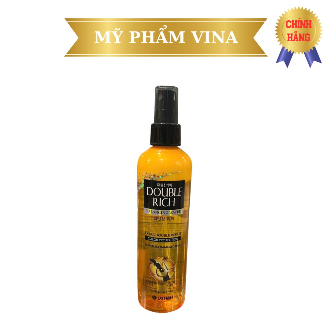 Nước Dưỡng Tóc Double Rich Balancing Water Extra Double Repair Color Protection Chuyên Sâu Cho Tóc Nhuộm - 250ML 1