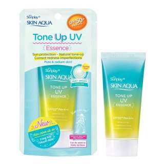 Tinh Chất Chống Nắng Sunplay Skin Aqua Tone Up UV Essence Mint Green SPF50 PA++++ 50ml (DATE 04/2025)