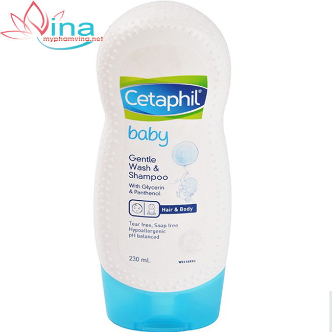 Sữa Tắm Gội Trẻ Em Cetaphil Baby Gentle Wash & Shampoo (230ml) 2