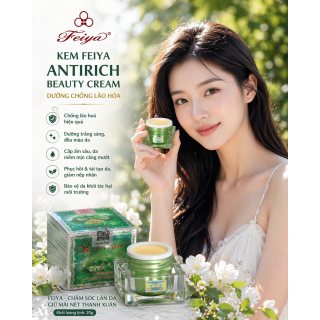 KEM DƯỠNG DA CHỐNG LÃO HÓA FEIYA - FEIYA ANTIRICH BEAUTY CREAM REMOVE PIMPLES ACNES 30GR