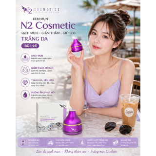 KEM N2 COSMETIC SẠCH MỤN GIẢM THÂM MỜ SẸO TRẮNG DA 18g (N4)