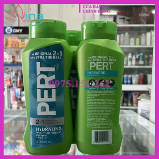 Dầu Gội Xả Pert 2in1 Hydrating 750ml