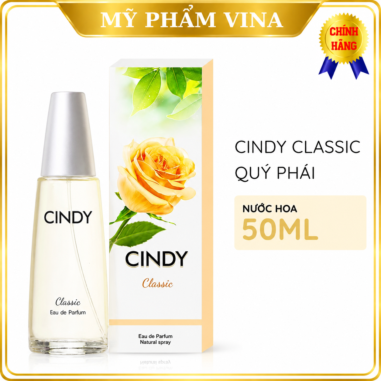 Nước hoa Cindy Classic N3 50ml 1