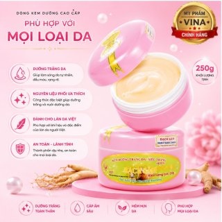Kem dưỡng trắng da toàn thân Bạch Sâm K27 (250g)
