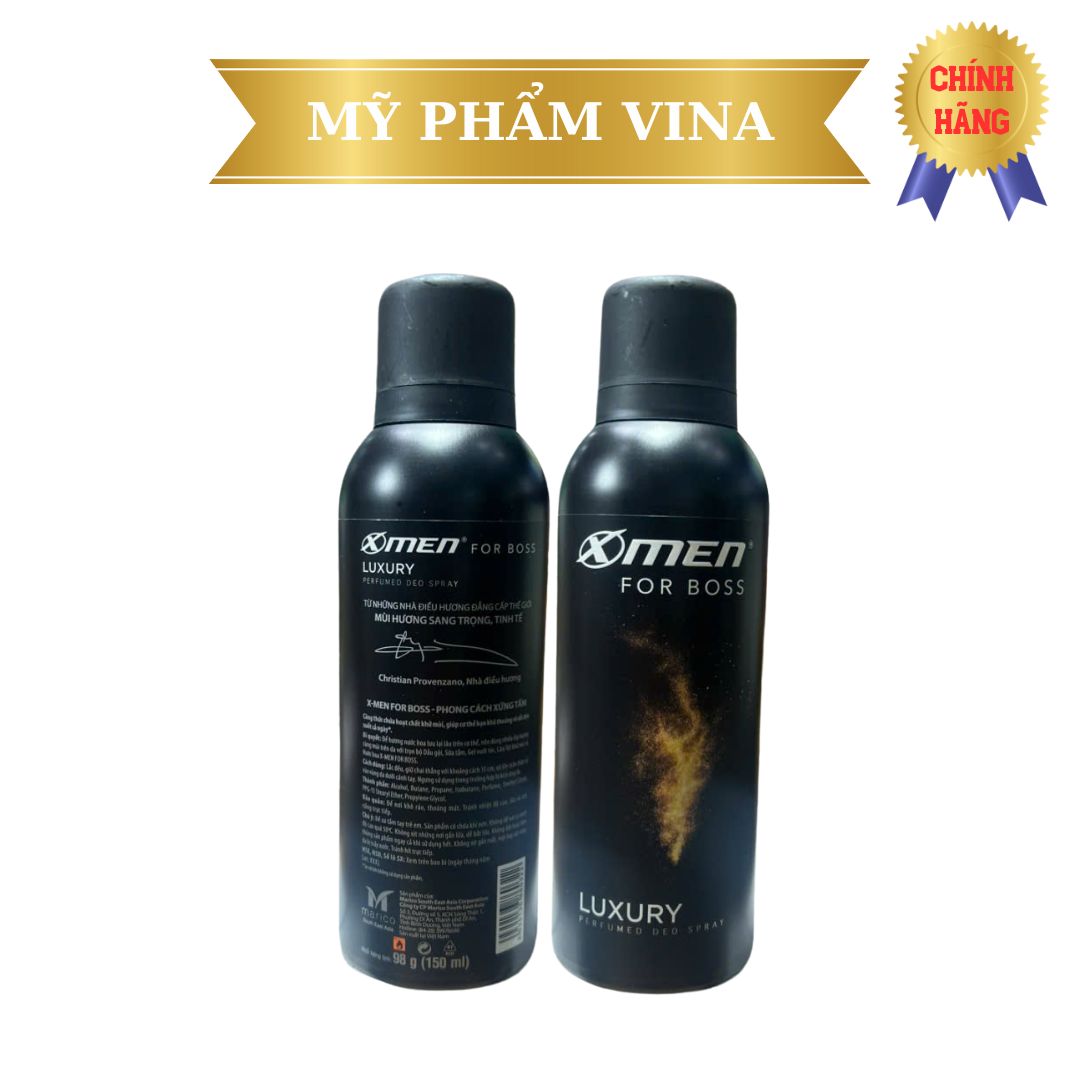 Xịt Ngăn Mùi XMen For Boss Luxury Perfume 150ml 2