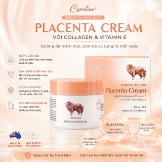 Kem cừu Carelin Careline Placenta Cream with Collagen & vitamin E 100ml