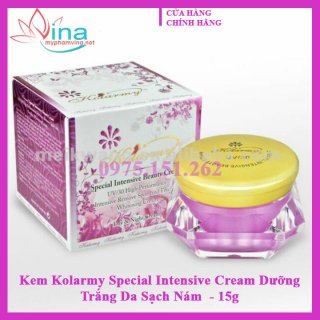 Kem Kolarmy Special Intensive Cream Dưỡng Trắng Da Sạch Nám  - 15g