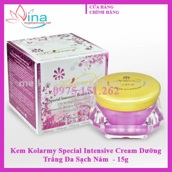 Kem Kolarmy Special Intensive Cream Dưỡng Trắng Da Sạch Nám  - 15g 2