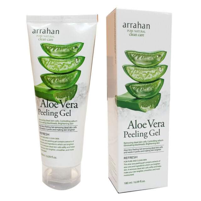 Tẩy Da Chết Nha Đam Arrahan Aloe Vera Peeling Gel 180m 2