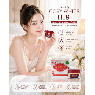 Kem HQ Cosy White H18 Nám Tàn Nhang Đồi Mồi 18gr