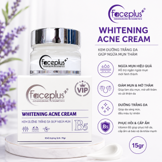Kem FacePlus+ dưỡng trắng da ngừa mụn thâm 15gr