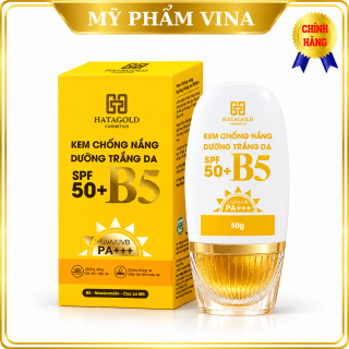 Kem Chống Nắng  Hatagold B5 Chống Nắng Dưỡng Sáng Da Spf 50+ B5 Uva/Uvb Pa+++ 50g
