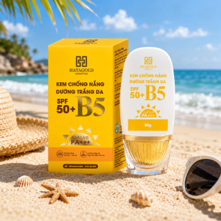 Kem Chống Nắng Hatagold Chiết Xuất Từ Cúc La Mã SPF50+ - Perfect Protection Whitening Sun Cream SPF 50+ PA++++ - 50gr