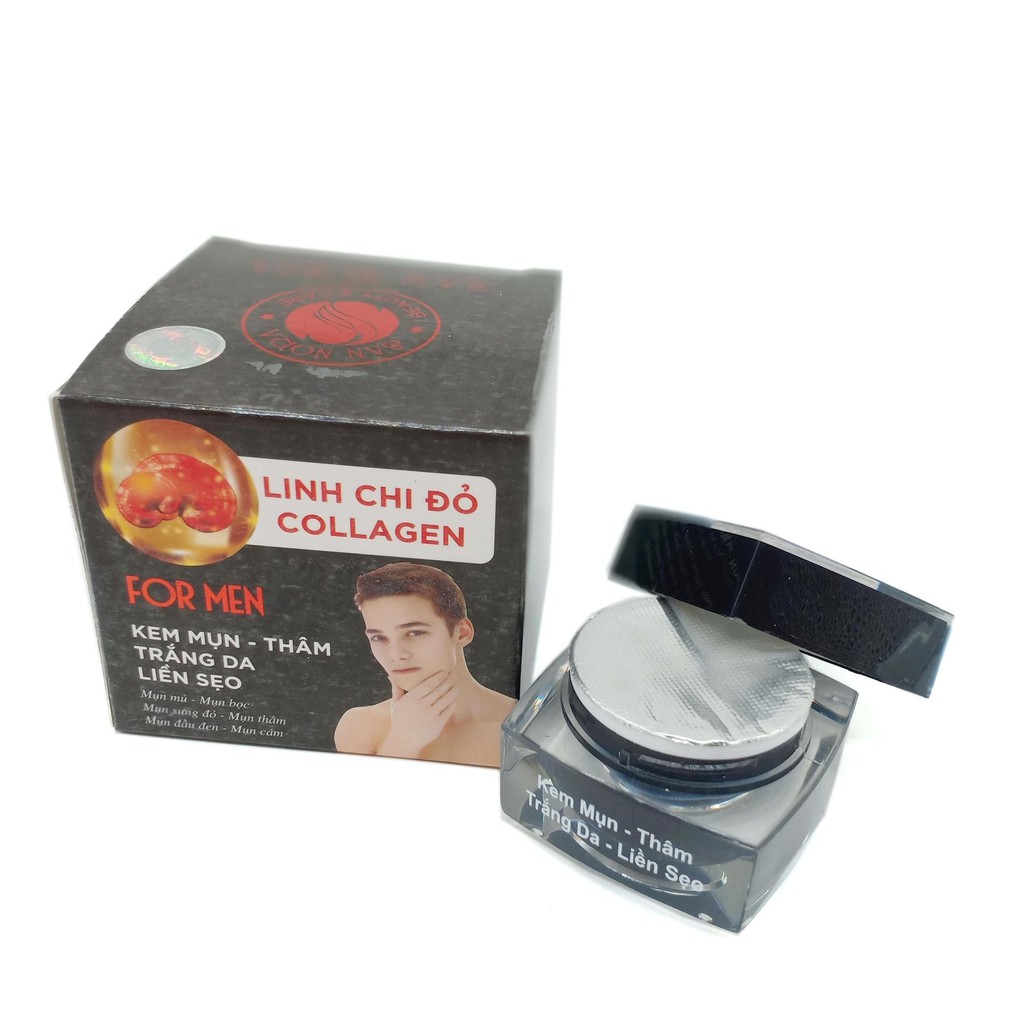 Kem mụn - Thâm - Trắng da - Liền sẹo San Nora 20g (Dành cho Nam) 1