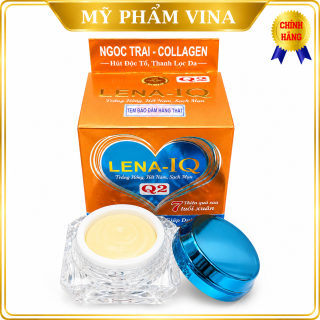 Kem LENA-IQ Q2  dưỡng trắng - Thâm - Giúp phục hồi - Tái tạo da - Nhăn da quầng mắt 15gr 1