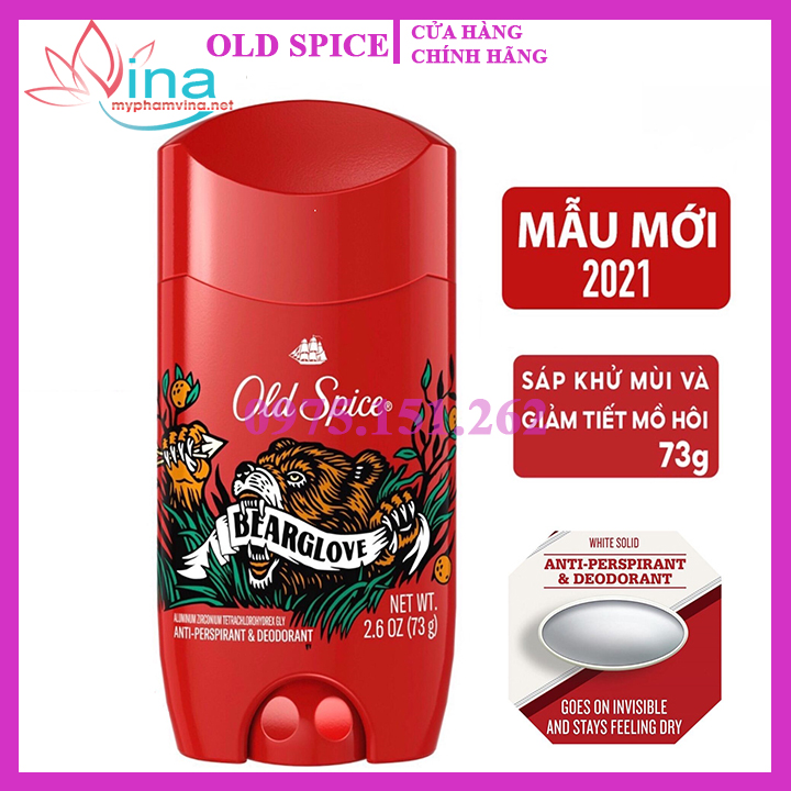 Sáp khử mùi Old Spice Bearglove 73gr 1