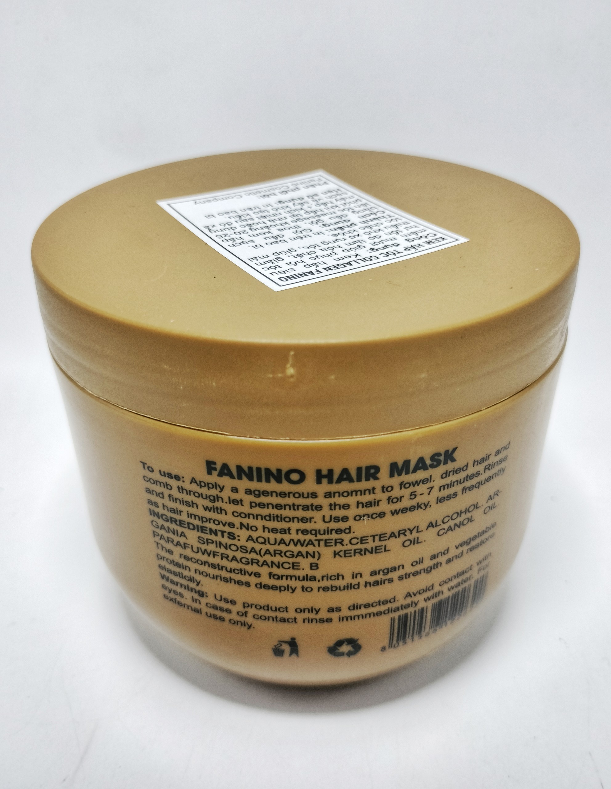 Hấp Dầu FANINO PHỤC HỒI HƯ TỔN - SIÊU THƠM - SIÊU MỀM MƯỢT  500ml  2