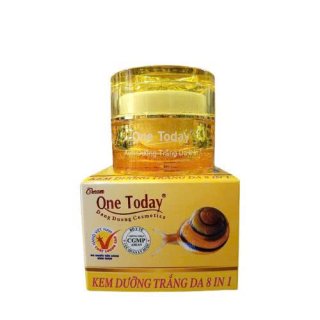 Kem ốc sên One Today Vip trắng da 8IN1 20gr 2