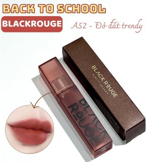 Son kem Black Rouge Air Fit Velvet Tint Ver.9 A52 Cinnamon Brown - Đỏ Nâu Quế