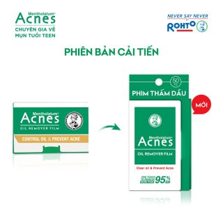 Phim thấm dầu Acnes Oil Remover Film (50 tờ/gói)