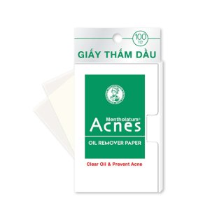 Giấy thấm dầu Acnes Mentholatum 100 tờ/gói