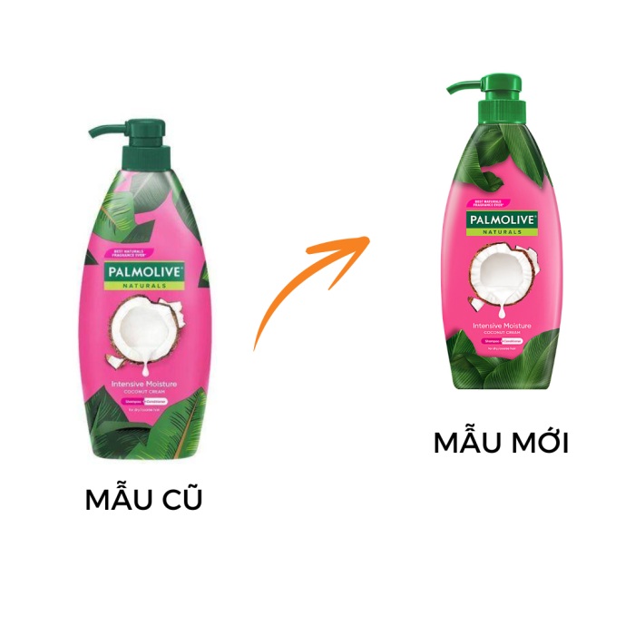 Dầu Gội Xả 2 Trong 1 Palmolive - Dưỡng Ẩm Bổ Sung Từ Sữa Dừa 600ml 1