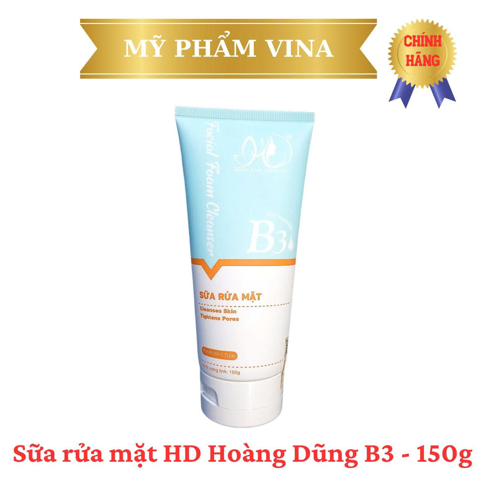 (XANH) SỮA RỬA MẶT HD HOÀNG DŨNG B3 _ 150G 1
