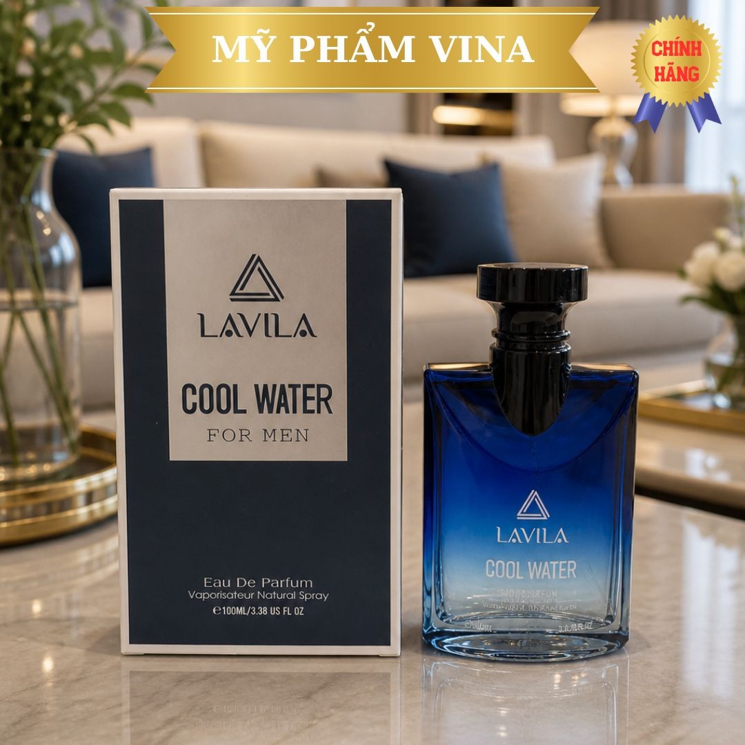 Nước Hoa Nam Lavila Cool Water Nam Tính, Tươi Mát, Lôi Cuốn 100ml 1
