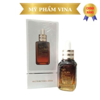 Combo kem hỗ trợ dưỡng trắng da ĐCN 10IN1 ( 20g) và Serum hỗ trợ dưỡng ẩm da 30ml - T&T LUXURY 2